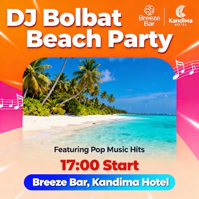 Maldives Beach Party
